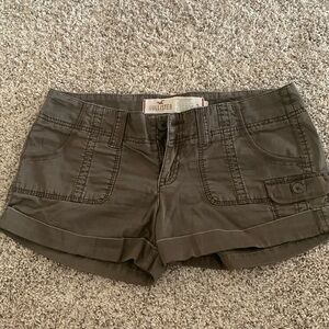 Brown Hollister shorts